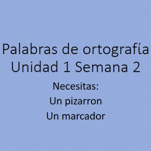 1.2 Palabras de ortografia: pa, pe, pi, po, pu