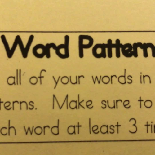 WSB Word Patterns