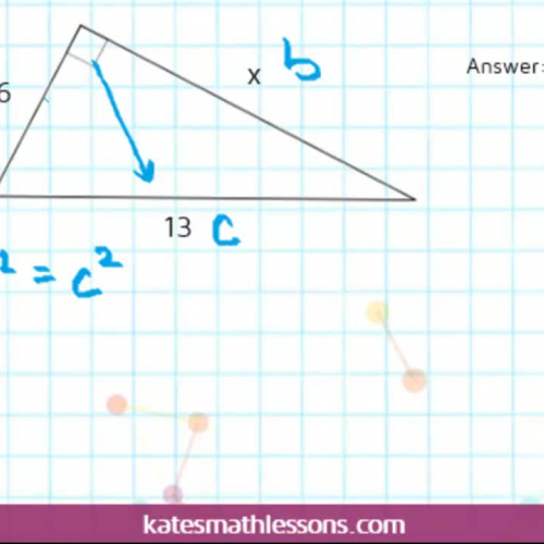 Using the Pythagorean Theorem 