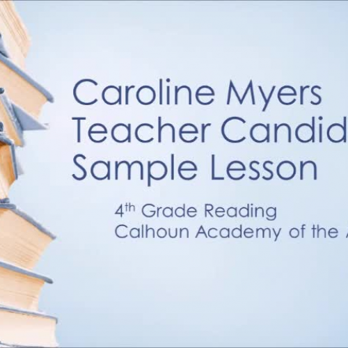 Caroline Myers teaching video