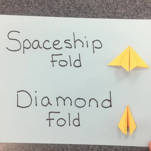 Origami Spaceship Fold