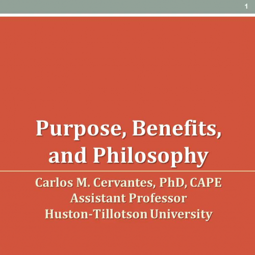 KINE 4303 Module 2: Purpose, Benefits, and Philosophy in Physical Education