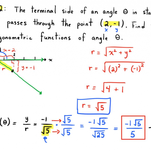 2.2 Trigonometric Functions