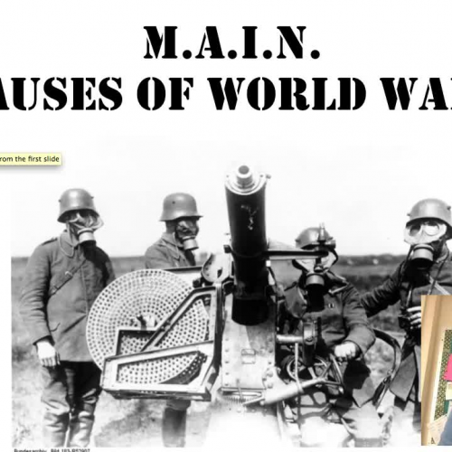 Main Causes of WWI