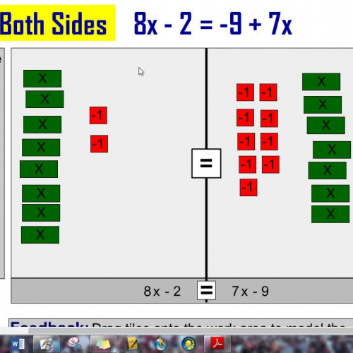 Variables on Both Sides & Special Cases Fl!p Video