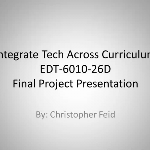 Chris F. EDT Final Project