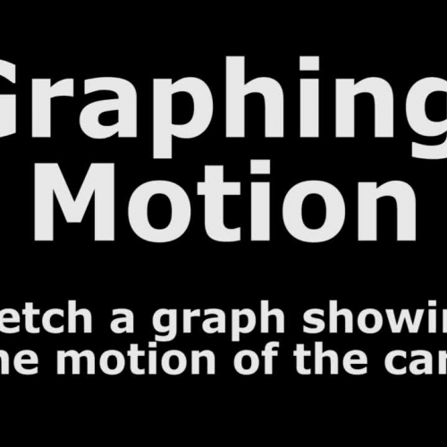 Graphing Motion #1