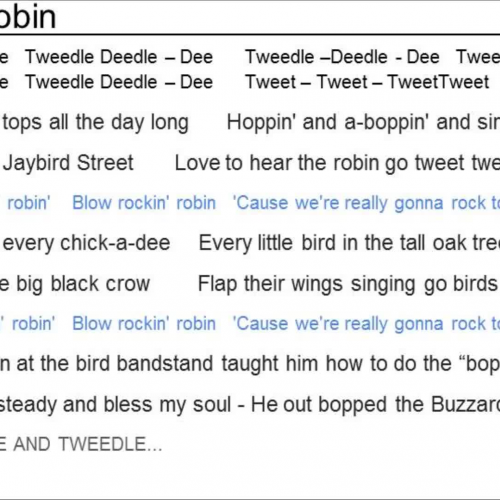 Rockin Robin