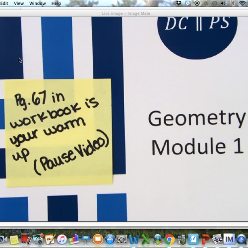 Lesson 12 Part 1 - Warm Up 