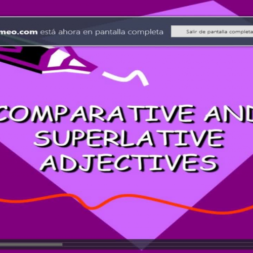 COMPARATIVES AND SUPERLATIVES