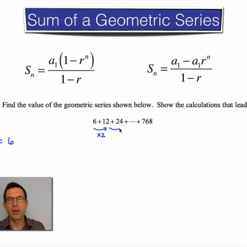 Common Core Algebra II.Unit 5.Lesson 5.Geometric Series