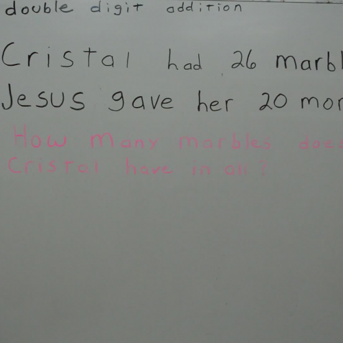 Double Digit Addition