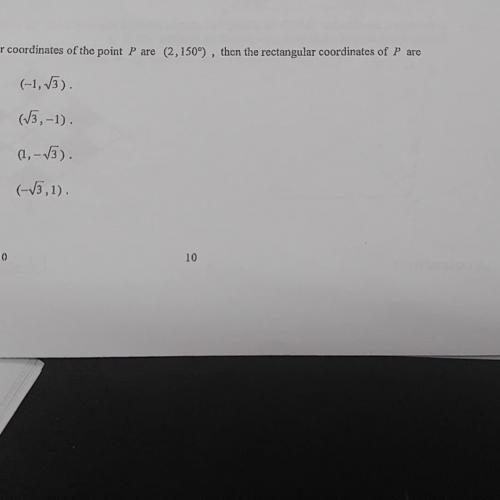 CE11 Q30 (Pol. coordiantes)