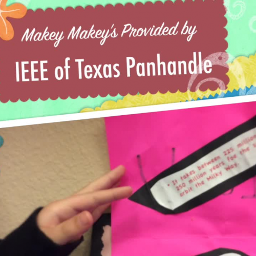 Makey Makey Grant -  IEEE of Texas Panhandle - Kelton Jr High