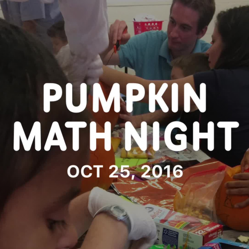 Pumpkin Math Night