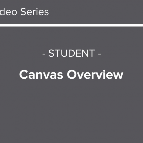 200 - Canvas Overview for Students