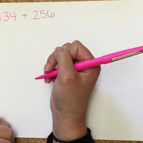 Break Apart Math Addition