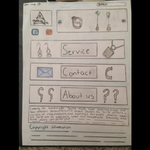 WEBSITE PAPER PROTOTYPE