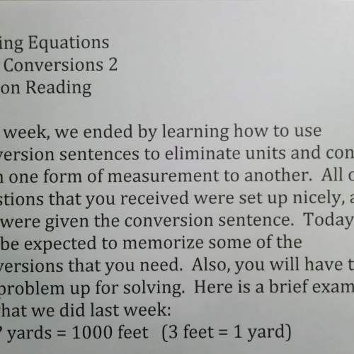 SSHSMATH - Ch 2 Sect 6 Day 2