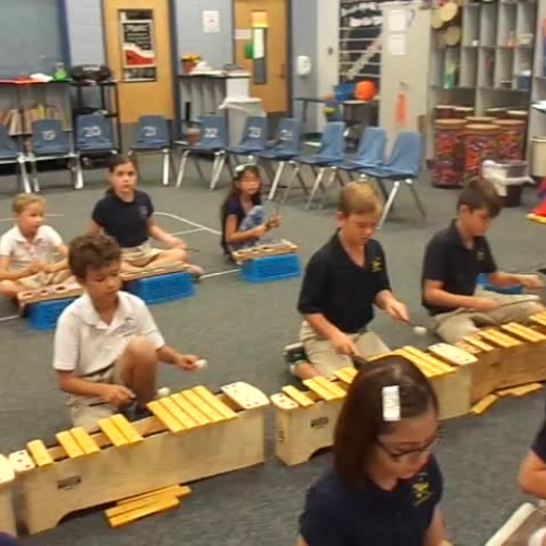 16-17 Ms. Mickel's 4th grade class "Only in October" by DeLelles, woods cross over, metal melody