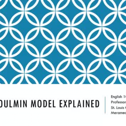 The Toulmin Model Explained