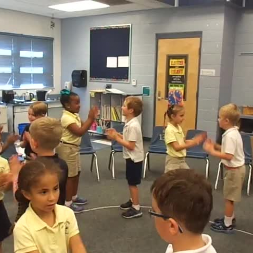 16-17 Ms. Simon's kindergarten class "Pumpkin, Pumpkin"