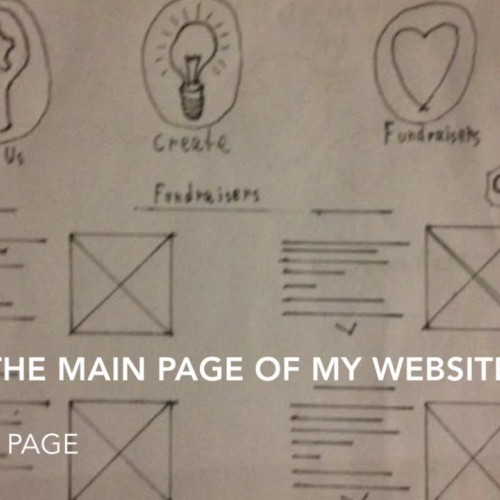 Interesting Website Sketch