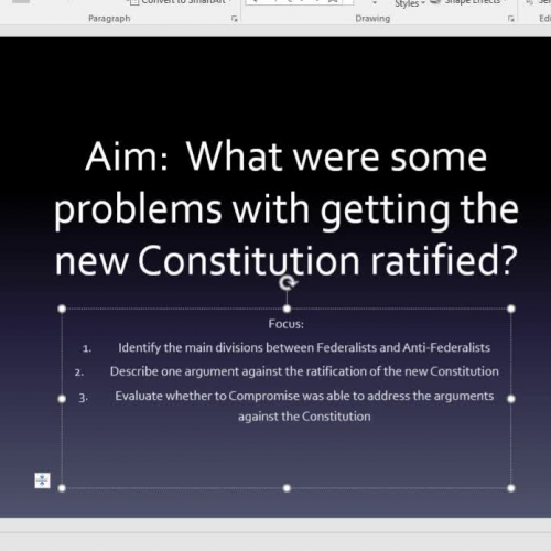 3.6:  Ratification of the Constitution