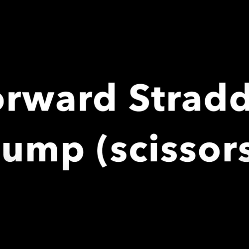 Forward Straddle (scissors)