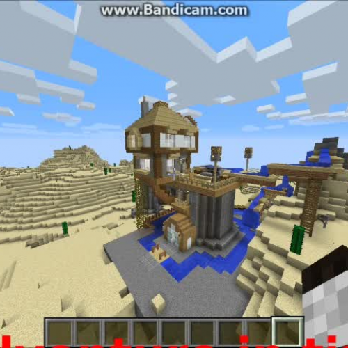 Time Travel to Ancient Egypt. A Minecraft history and movie making homework projecy