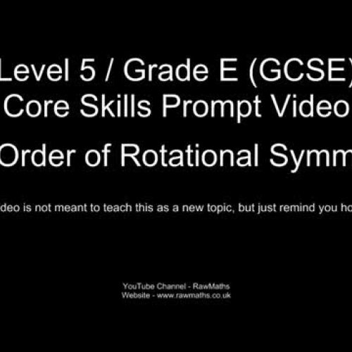 Rotational Symmetry