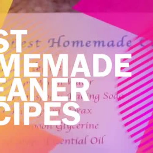 How to make the Best Homemade Cleaners