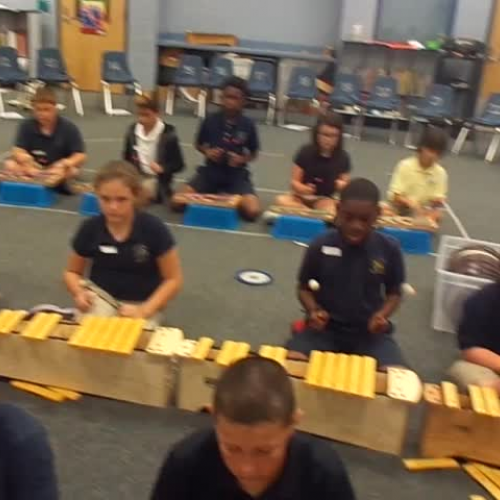 16-17 Ms. Hanks' 5th grade class "Only in October with accompaniment 2" by Kriske/DeLelles