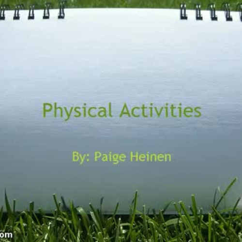 Physical Activities