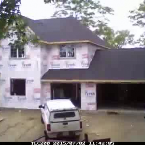Time Lapse Home Construction