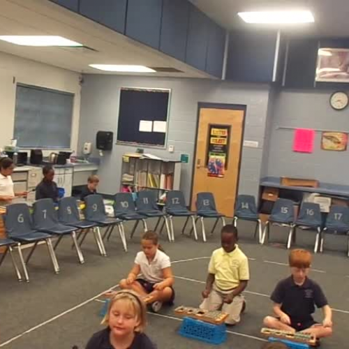 16-17 Ms. Hamilton's 4th grade class "Only in October with accompaniment" by Kriske/DeLelles