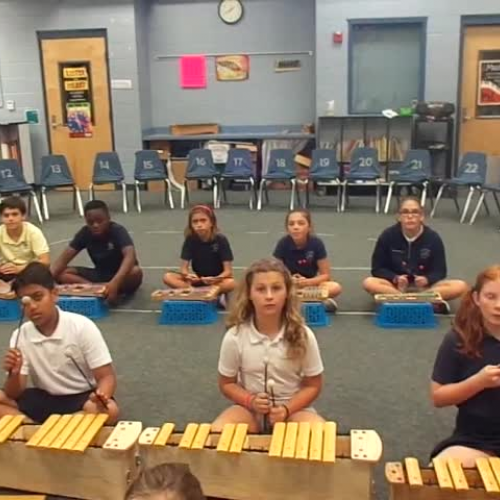 16-17 Ms. Danley's 5th grade class "Only in October accompaniment" by Kriske/DeLelles