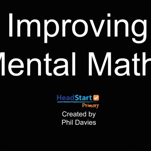 Improving Mental Maths