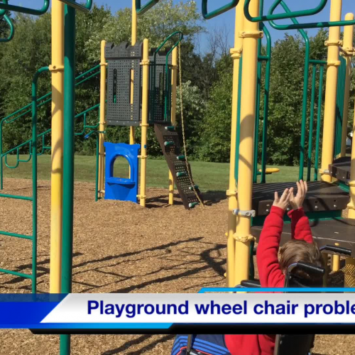 One to the World: 2nd Grade Guilford Elementary - Wheelchair Accessibility on Playground