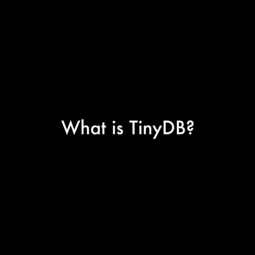 Tiny DB