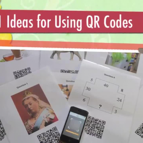 Ideas for Using QR Codes in the classroom