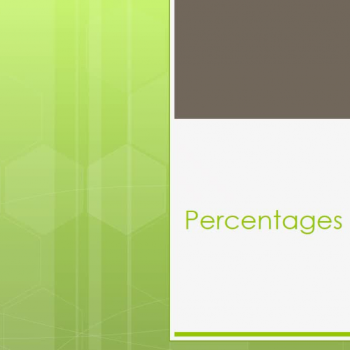 Percentages