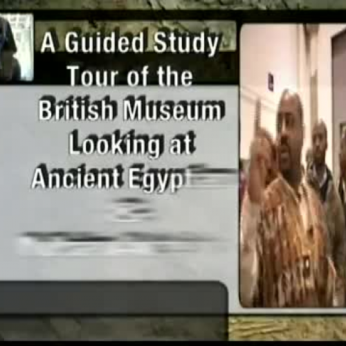Living History- 'Guided Tour of the British Museum' with Prof. Manu Ampim (part 1 of 3)