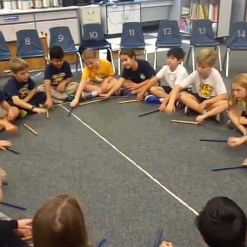 16-17 Ms. Townsend's 3rd grade class "Grinding Corn"