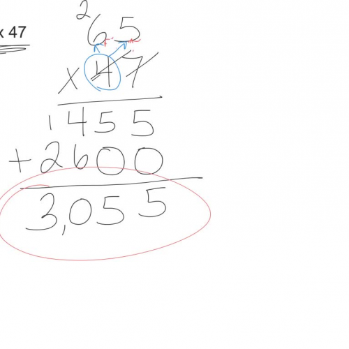 2 Digit x 2 Digit, No 0s algorithm