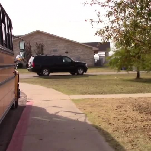 Bus Safety at Little Axe Elementary