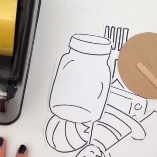 Slit and Slot Paper Sculpture