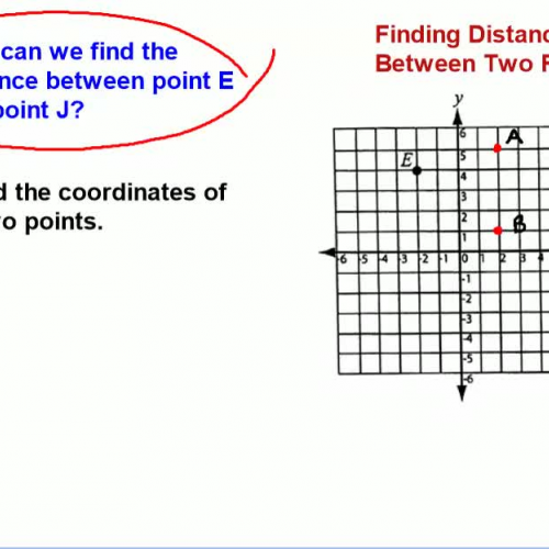 Unit 4 - Learning Target 6 - Distance Between Points