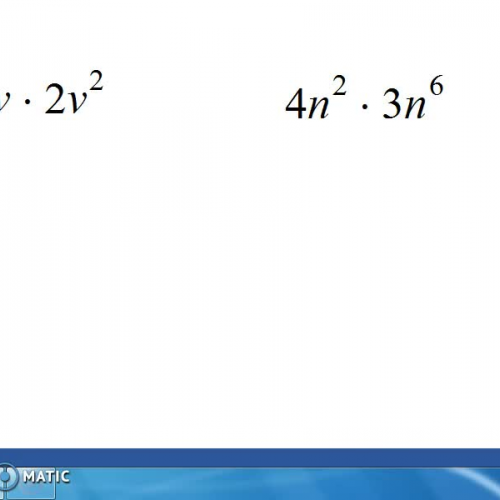 Exponent Rules with Examples