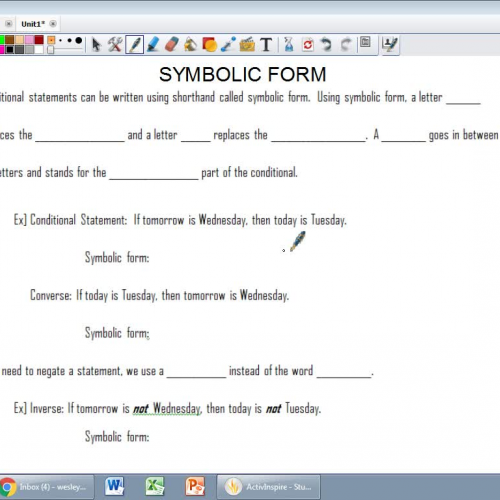 Symbolic Logic